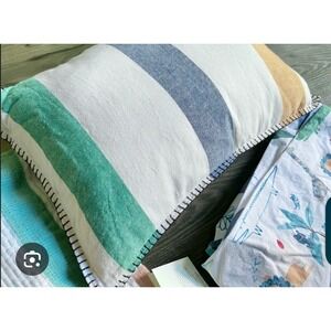 Pottery Barn Kids Colby Stripe Pillow Cover 12 x 16 New